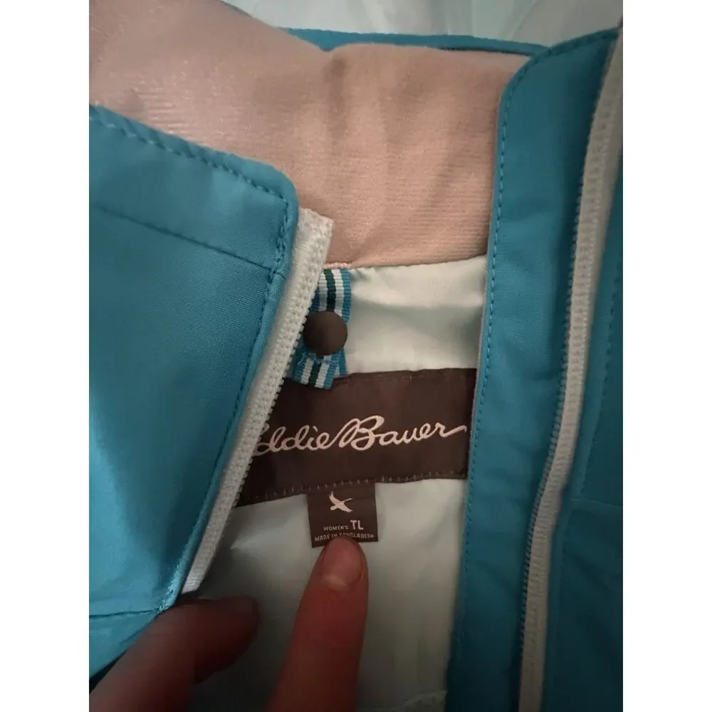 Eddie Bauer All Mountain Tain Shell Weather Edge Plus Jacket NWT LT - Picture 9 of 10